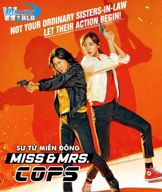 B4429. Miss and Mrs Cops 2019 - Sư Tử Miền Đông 2D25G (DTS-HD MA 5.1) 
